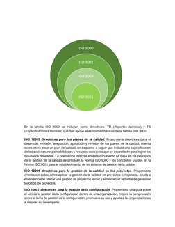 En la familia ISO 9000  (https://inen.isolutions.iso.org/obp/ui#iso:std:iso:9000:en)se incluyen como directri