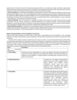 Roles and Functions of Counselors | PDF | Confidentiality | Psychotherapy