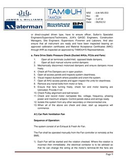 HVAC Air System Testing Method Statement | PDF | Duct (Flow) | Quality ...