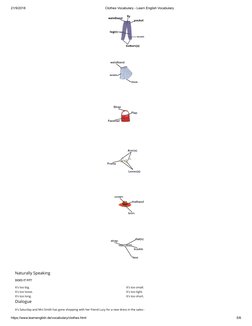 English Clothing Vocabulary Guide | PDF | Sweater | Consumer Goods