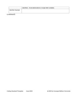 Coding Standards Template Guide | PDF | Variable (Computer Science ...
