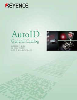 AutoID
General Catalog
BA RCO D E  RE A D ERS
2D  CO D E  RE A D ERS
AU TO  I D  DATA  CO N T RO LLERS
