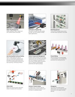 5
Cartoner: Prevent mixing
A reliable read is ensured, even for 
barcodes with low print contrast, such 
as those on cardboar