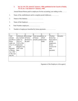 Bonus Return Form D.pdf Bonus Forms A to D Overview | PDF | Tax Refund | Public Finance
