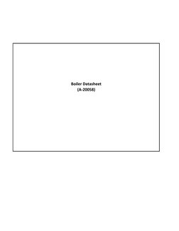 Boiler Specification Data Sheet | PDF | Boiler | Steam