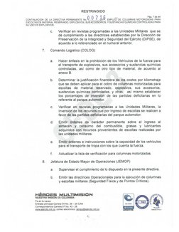 RESTRINGIDO
CONTiNUAcióN   DE  LA  DiRECTivA  PERMANENTE  No  0   0    2   /2oS
Pág. 7 de 44
EMPLEO  DE   COLUMNAS  MOTORIZAD