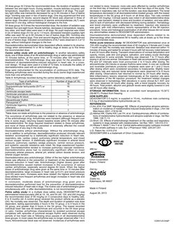 Dexdomitor Dosing Chart Feline PDF | PDF | Anesthesia | Heart Rate