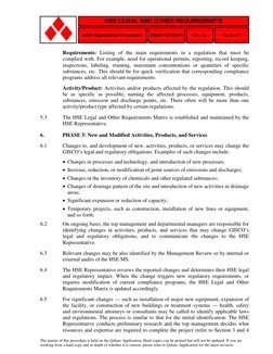 HSE Legal Compliance Procedure Overview | PDF | Regulatory Compliance ...