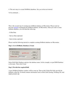 (http://gamblis.com/wp-content/uploads/2011/08/image27.png)4. The next step is to create DrillHole datanbase. See you in the