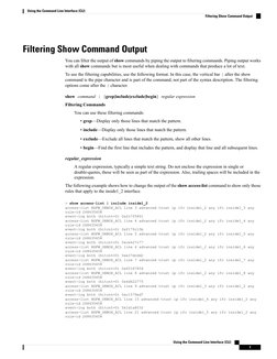 FTD CLI Command Usage Guide | PDF | Command Line Interface | Bracket