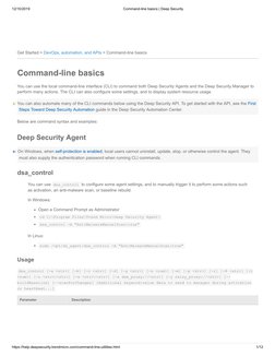 Managing Deep Security Agent via CLI | PDF | Command Line Interface | I Pv6