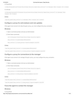 Managing Deep Security Agent via CLI | PDF | Command Line Interface | I Pv6