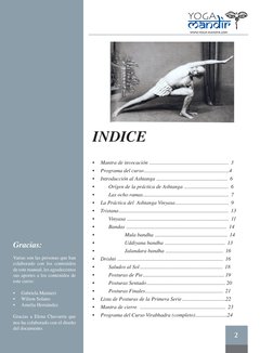 2
INDICE
•	
Mantra de invocación ...........................................................  3
•	
Programa del curso........