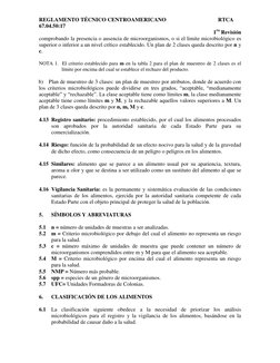 REGLAMENTO TÉCNICO CENTROAMERICANO            
            RTCA 
67.04.50:17 
 
                                        1ra R