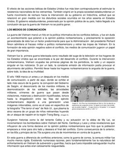 El efecto de las acciones bélicas de Estados Unidos fue más bien contraproducente al estimular la 
resistencia nacionalista d