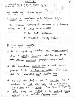 Cellular and Mobile Communication Notes | PDF | Science & Mathematics ...