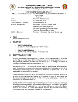 UNIVERSIDAD TÉCNICA DE AMBATO 
FACULTAD DE TECNOLOGÍAS DE LA INFORMACIÓN, TELECOMUNICACIONES E INDUSTRIAL  
PERÍODO ACADÉMICO