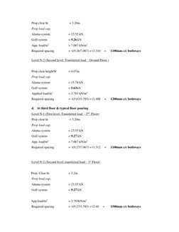 Back Propping Design Calculations | PDF | Stress (Mechanics) | Building ...