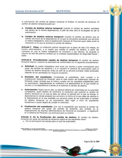 Guatemala, 30 de Noviembre de 2017 
   BOLETÍN OFICIAL 
                                         No. 11. 
 
Página 51 de 294