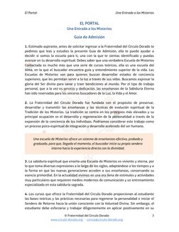 El Portal                                                                                                          Una Entrad