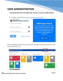 URS V2 User Registration Guide | PDF | Password | Areas Of Computer Science