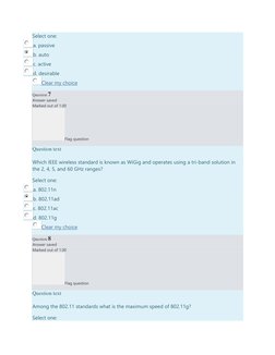 Select one: 
a. passive 
b. auto 
c. active 
d. desirable 
Clear my choice 
Question 7 
Answer saved 
Marked out of 1.00 
Fla