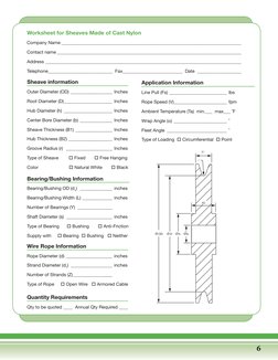 Sheave Drawing.pdf Sheave Design | PDF | Bearing (Mechanical) | Mechanical Engineering