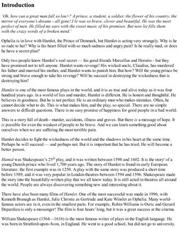 Introduction
‘Oh, how cun a great man fall so lou>? A prince, a student, a soldier, the flower of his country, the
mirror of