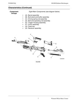 M240b Loading M240B Medium Machine Gun Overview | PDF | Cartridge (Firearms ...