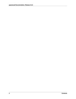 pyautocad Documentation, Release 0.2.0
2
Contents
