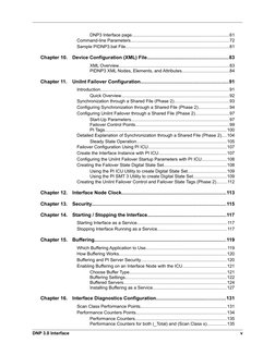 DNP3 Interface page.............................................................................61
Command-line Parameters...