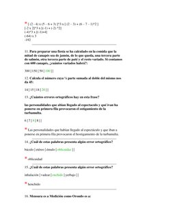 * [ (2 - 4) x (5 – 6 + 3) ]^3 x [ (2 – 3) + (6 – 7 – 1)^2 ] 
[-2 x 2]^3 x [(-1) + (-2) ^2]  
(-4)^3 x [(-1)+4]  
(-64) x 3 
-