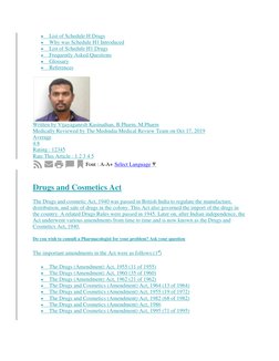 (javascript:void(0)) (javascript:void(0)) (https://www.medindia.net/patientinfo/drugs-and-cosmetics-rules-schedule-h-schedul