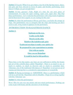 Anchor 2: Exactly! What if we give them a tiny bit of the hip hop music, dance, 
and girls and boys dressed in loose fit pant