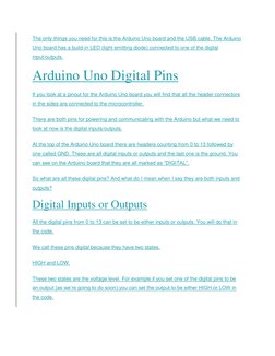 Arduino Uno Beginner's Guide | PDF | Arduino | Computer Engineering