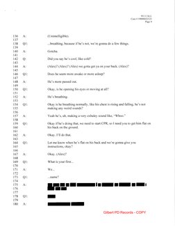 Alex Cox 911 Call Transcript | PDF | Emergency Services | Medical ...