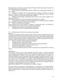8 
 
Skinner que tiene en cuenta una serie de elementos. Sampascual afirma que según los expertos los 
principales elemento