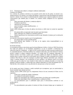 9 
 
 
5.1.2 
Estrategias para reducir y extinguir conductas inadecuadas 
Contratos de conducta 
Los contratos de conducta