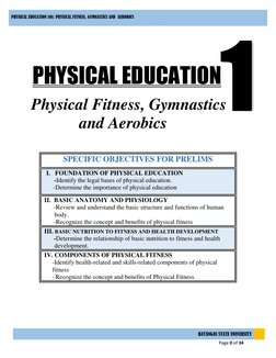 PE 101: Foundations of Physical Education | PDF | Anatomical Terms Of ...