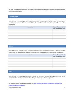 For additional project management templates visit www.mypmllc.com/project-management-resources/free- (http://www.mypmllc.co