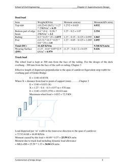 School of Civil Engineering __ ________                                        ____Chapter 3:-Superstructures Design_ 
 
____