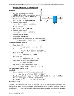 School of Civil Engineering __ ________                                        ____Chapter 3:-Superstructures Design_ 
 
____