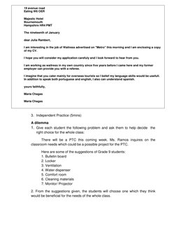 Formal Letter Writing Lesson Plan | PDF | Paragraph | Lesson Plan