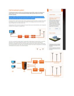 Overview of Cell Broadcast Service | PDF | Telecommunications ...