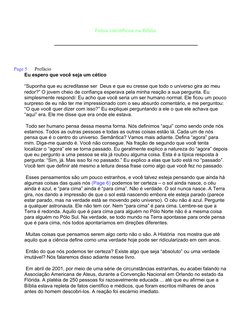 Fatos científicos na Bíblia 
100 razões para crer que a Bíblia tem uma origem sobrenatural 
Autor:  Ray Comfort    -    http:
