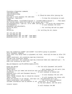Innovus Command Reference Guide | PDF | Electrical Engineering | Areas ...