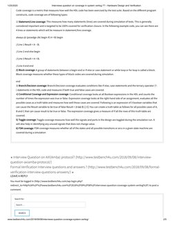 SystemVerilog Coverage Interview Questions | PDF | Hardware Description ...