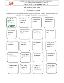 Proyecto de Vida para Sexto Grado | PDF