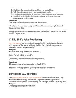 6 Proven Value Proposition Templates | PDF | Business