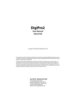 Digipro2 Software Digipro 2 Manual PDF | PDF
